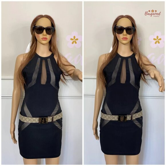 Authentic Gucci Brown GG Plus Monogram Canvas Silver Square Buckle Belt 85/34 - Picture 4 of 13